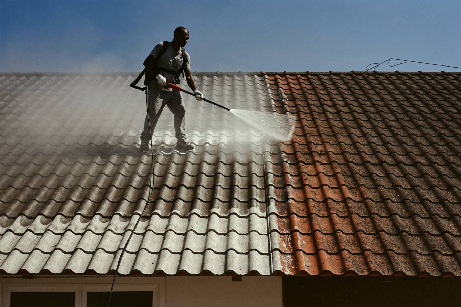 Ridgeline Roof Care at work